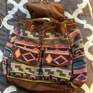 Patterned back pack